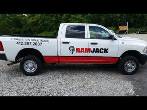 Ram Jack Vehicle Lettering