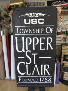 upper st clair twp street banner