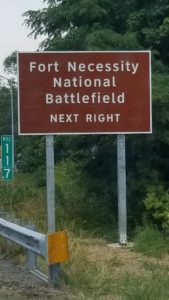 Fort Necessity penndot sign