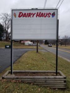dairy haus backlit