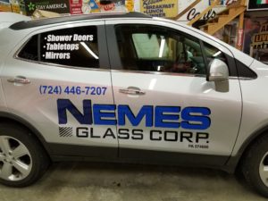 nemes glass car