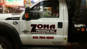zona plumbing truck