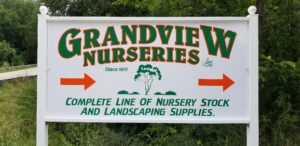 grandview road sign